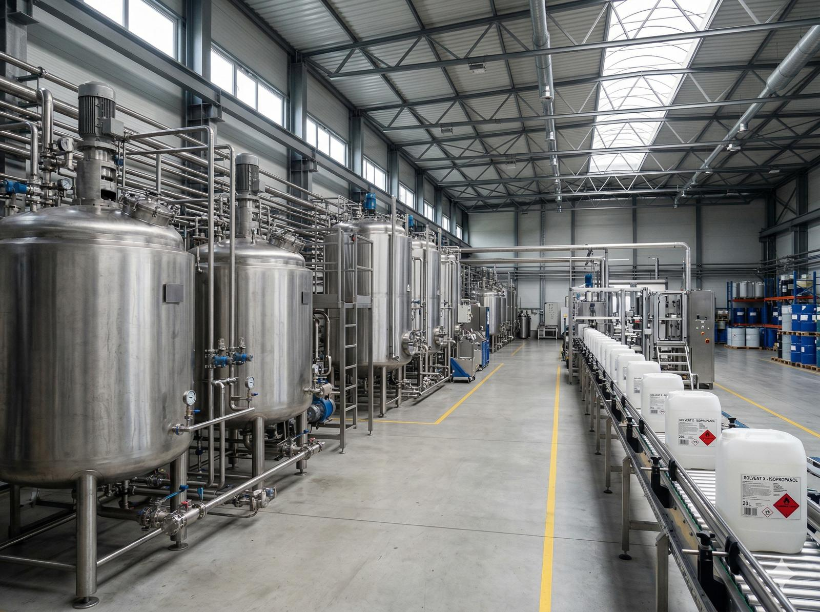 Rudis International - Thinner and paint auxiliary production facility